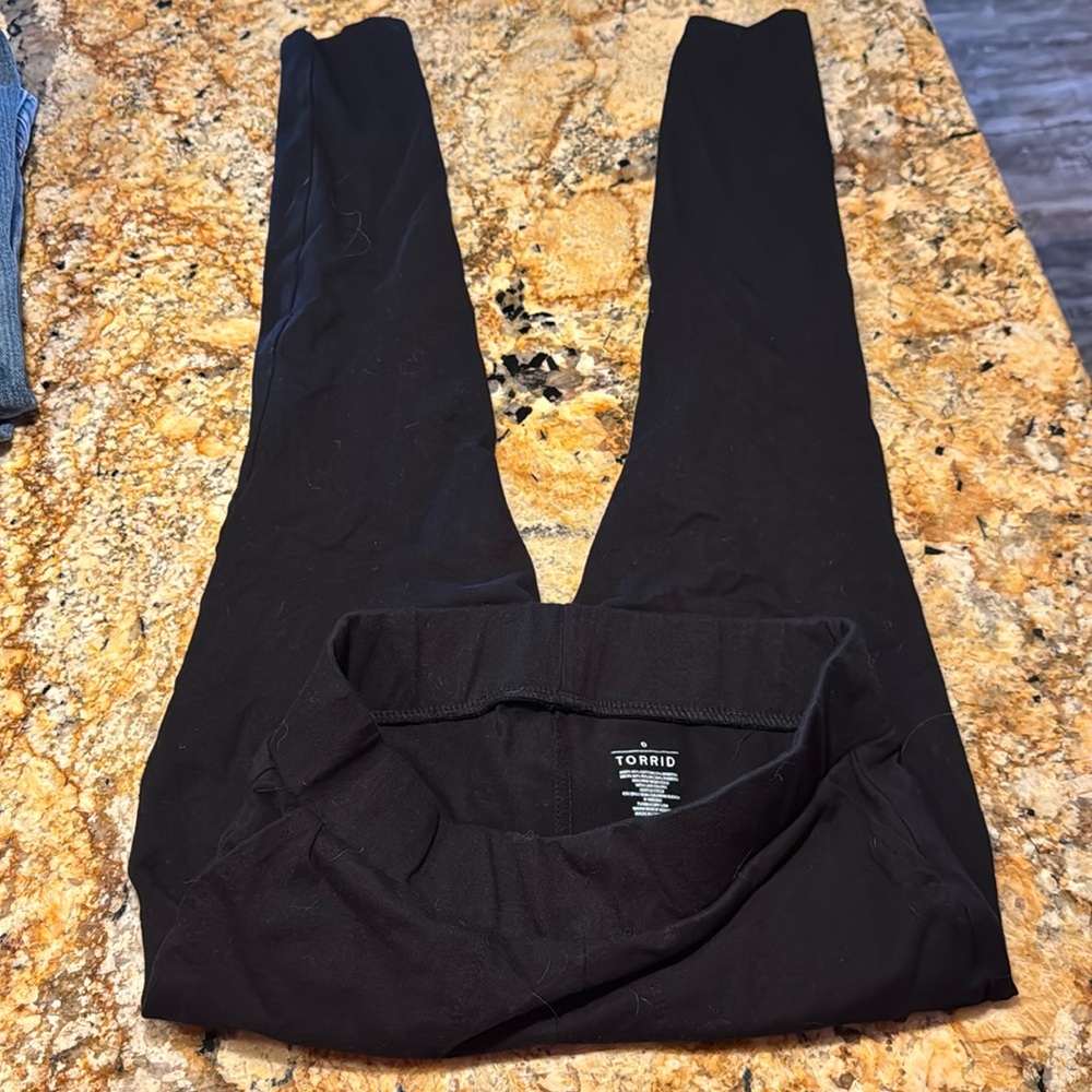 Torrid black leggings size 0
